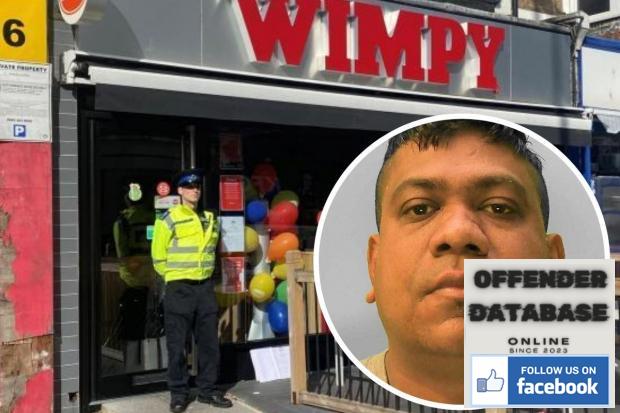 Peraslingam Nanthvavaraman Paedophile rapist sex offender Portslade Wimpy
