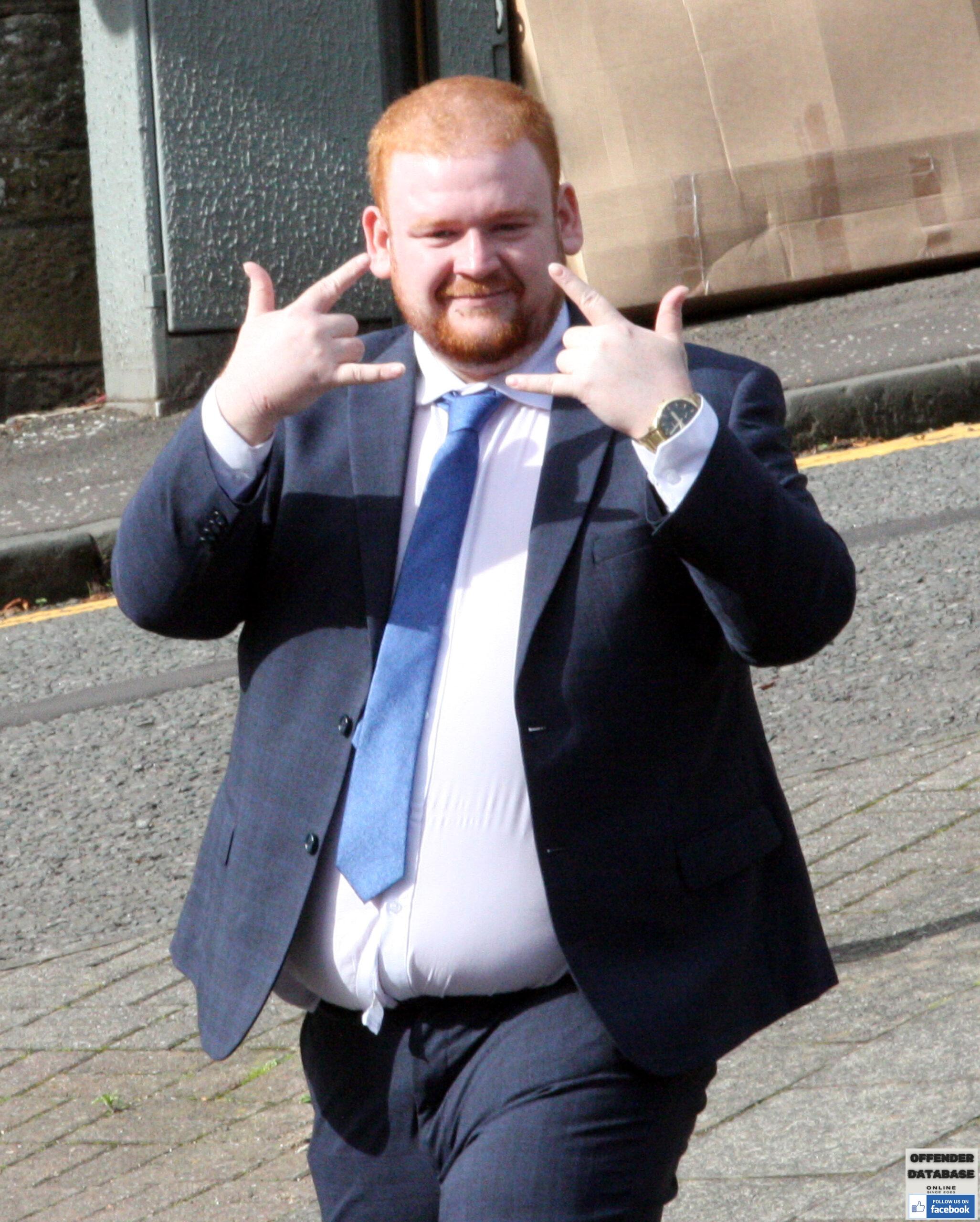 Karl Calder-Harley paedophile child rapist sex offender - Stenhousemuir