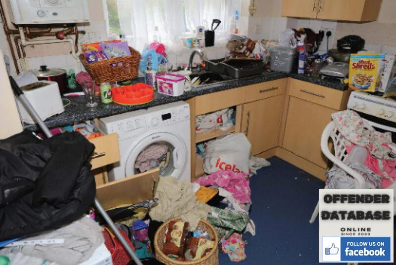 Kyle Bevan and Sinead James paedophile child killers kitchen