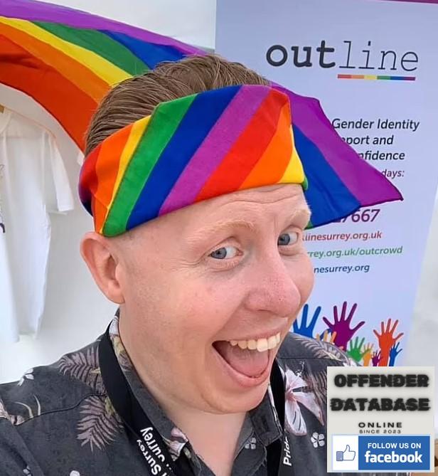 stephen ireland paedophile rapist sex offender surrey pride