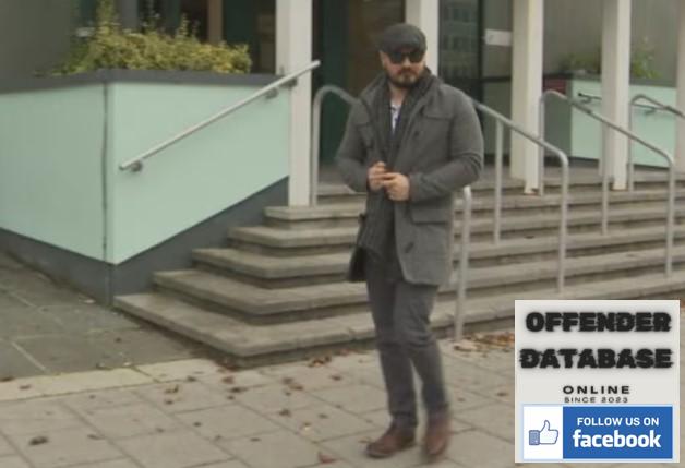 Antony James leaving court.