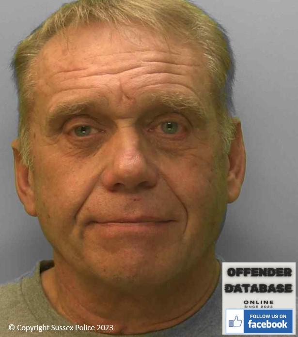 Graham Head rapist sex offender - Pevensey