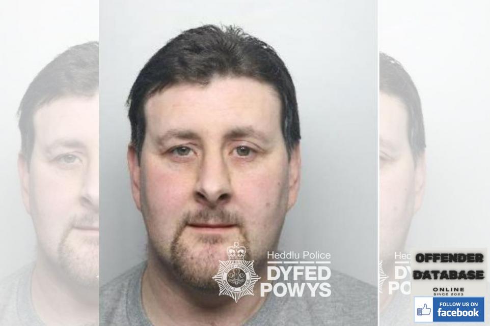 Jason Moore paedophile rapist child sex offender - POWYS