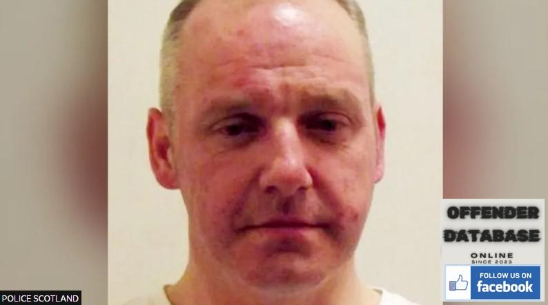 Lee Murray paedophile rapist child sex offender - Inverness