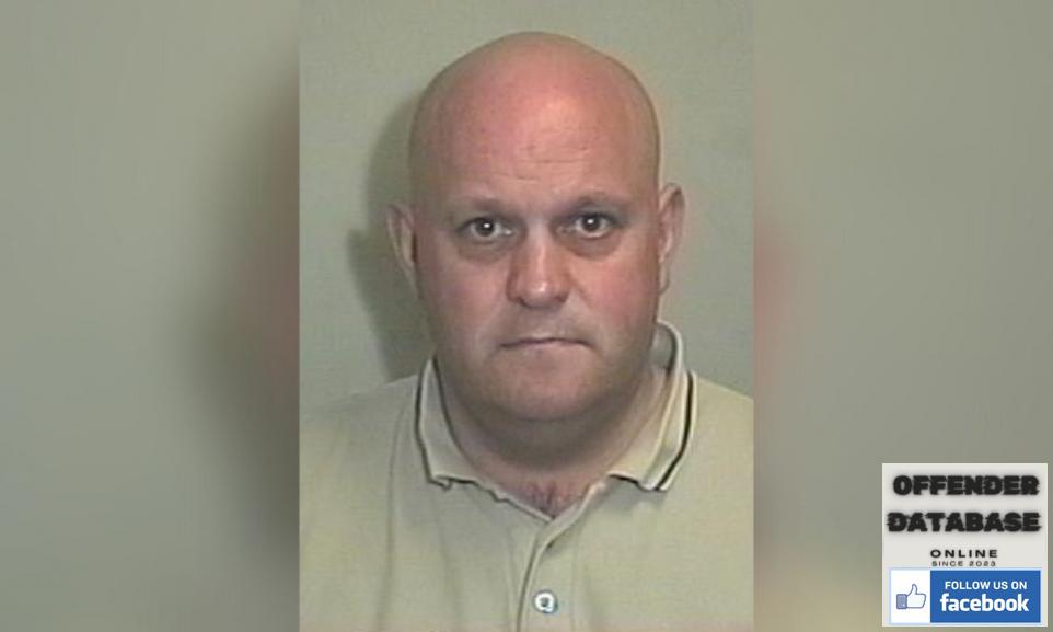 Andrew Carroll paedophile child sex offender