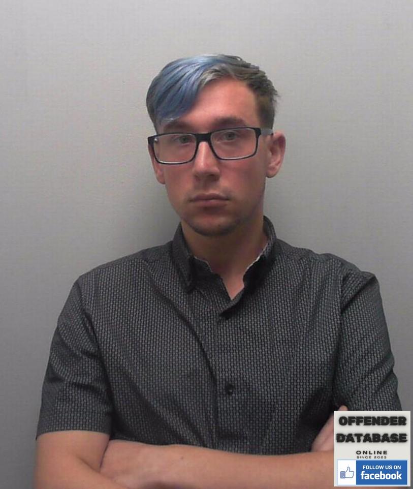 Jordan Leigh Courtney paedophile sex offender - Skipton