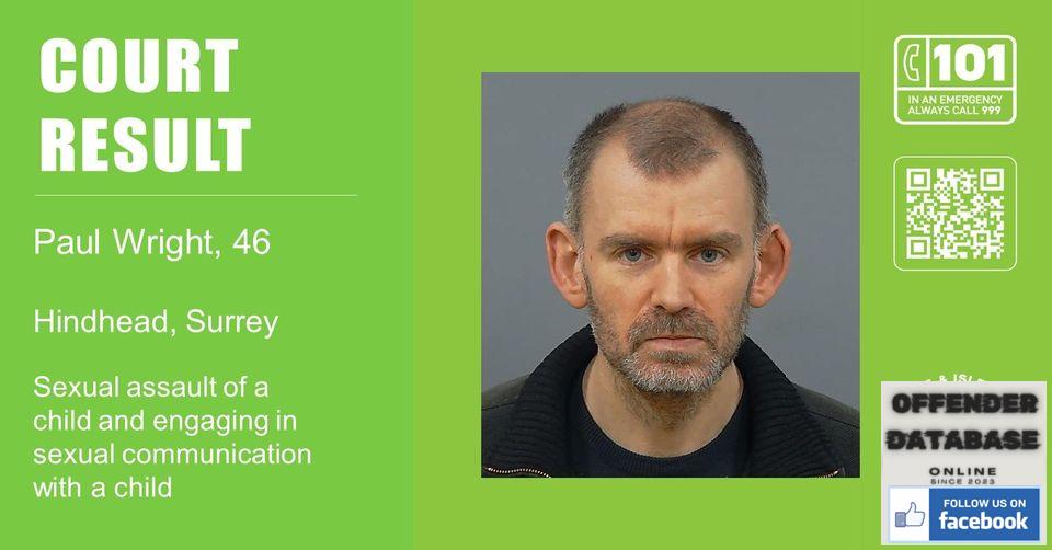 Paul Wright paedophile child sex offender Paul Wright paedophile child sex offender