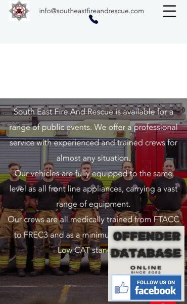 Christopher Mallet South East Fire and Rescue