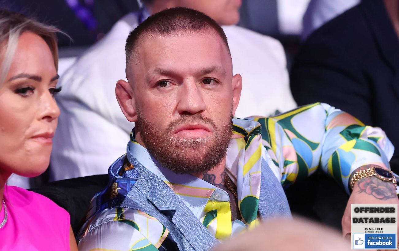 Conor McGregor alleged rapist sex offender
