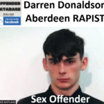 Darren Donaldson Aberdeen RAPIST Sex Offender