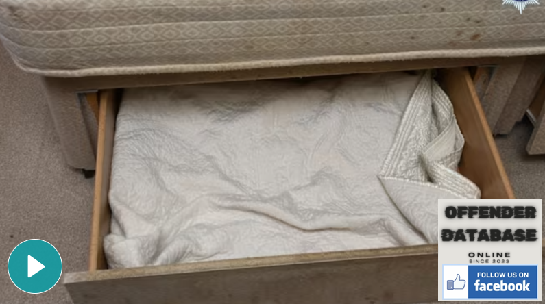Mother keeps child trapped in a drawer