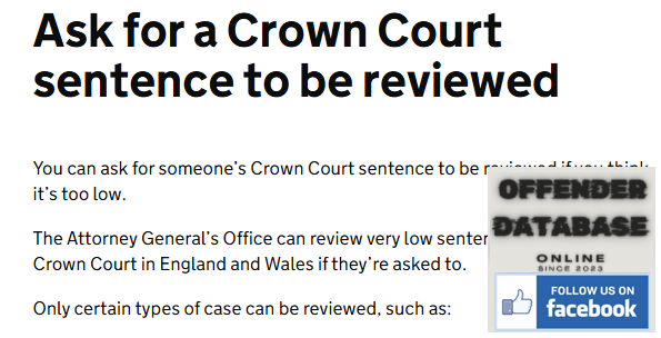 Appeal A Peadophile's Sentence Appeal A Peadophile's Sentence