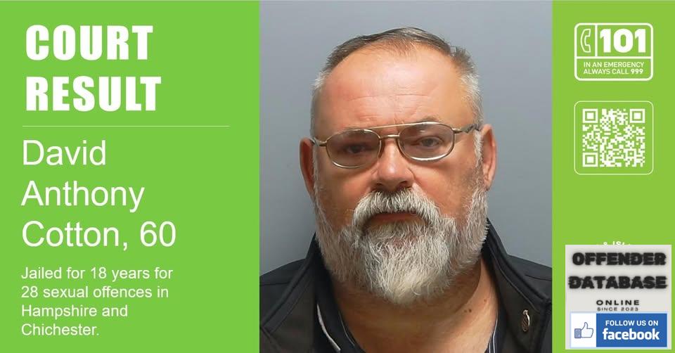 David Anthony Cotton Leigh Park Paedophile