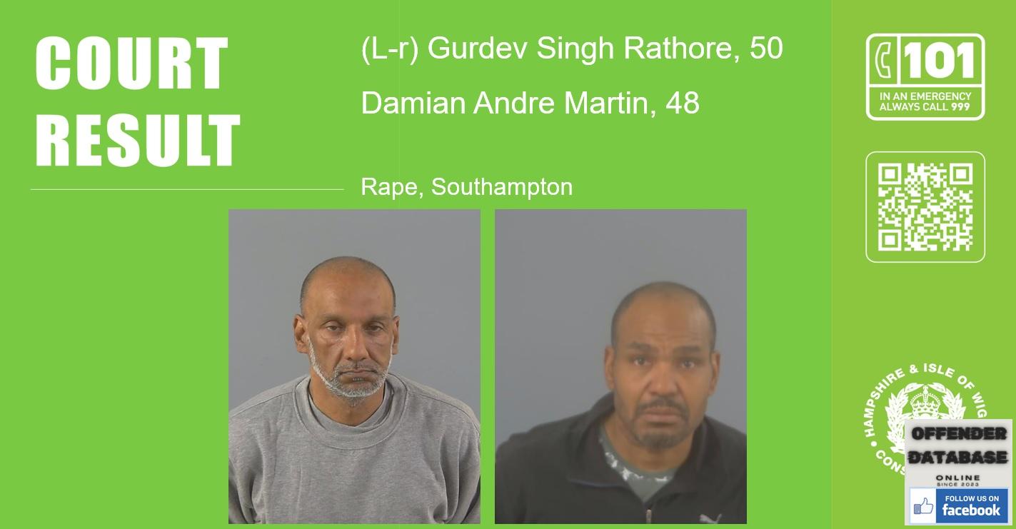 Damian Andre Martin and Gurdev Singh Rathore Paedophiles