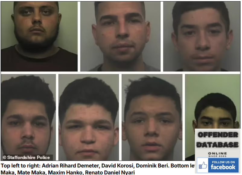 Burton-on-Trent Grooming Gang - Stafford Paedophiles