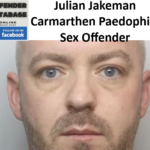 Julian Jakeman Carmarthen Paedophile Sex Offender