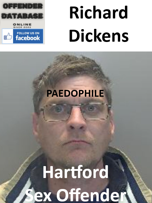 Richard Dickens Hartford Paedophile Sex Offender Richard Dickens Hartford Paedophile Sex Offender