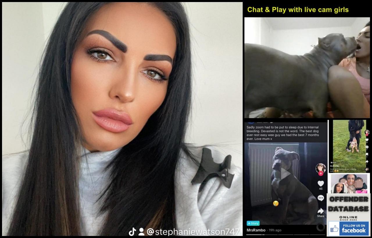 Stephanie Watson East Kilbride Lanarkshire Bestiality Prostitute