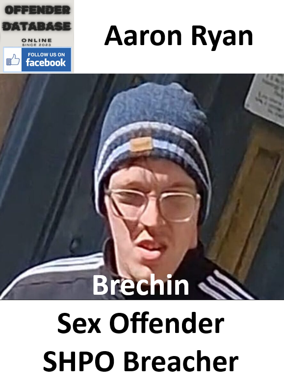 Aaron Ryan Brechin Sex Offender SHPO Breacher