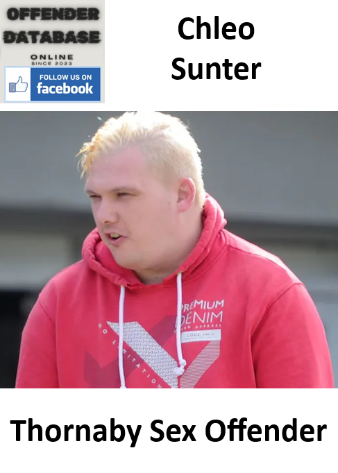 Chleo Sunter Thornaby Sex Offender