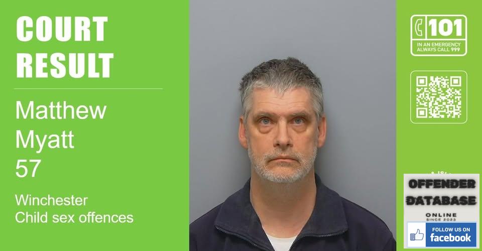 Matthew Myatt Winchester Paedophile