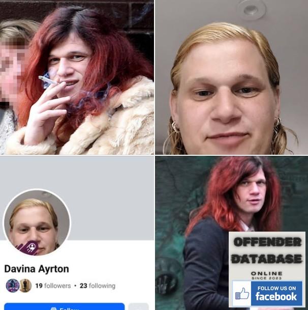 Davina Ayrton Transgender Paedophile Child Molester Davina Ayrton Transgender Paedophile Child Molester