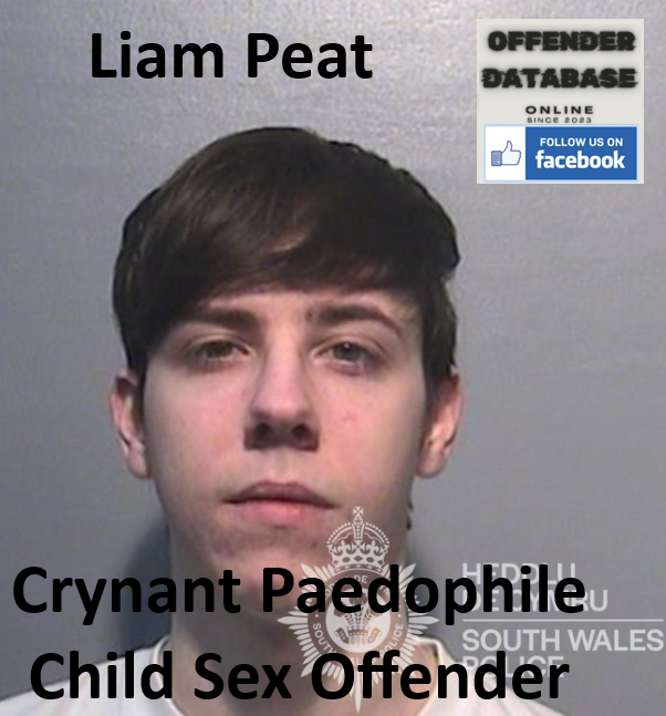 Liam Peat Crynant Paedophile Child Sex Offender