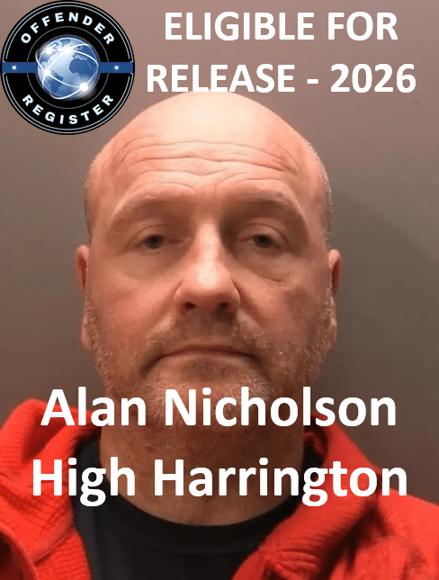 alan nicholson high harrington paedophile sex offender alan nicholson high harrington paedophile sex offender
