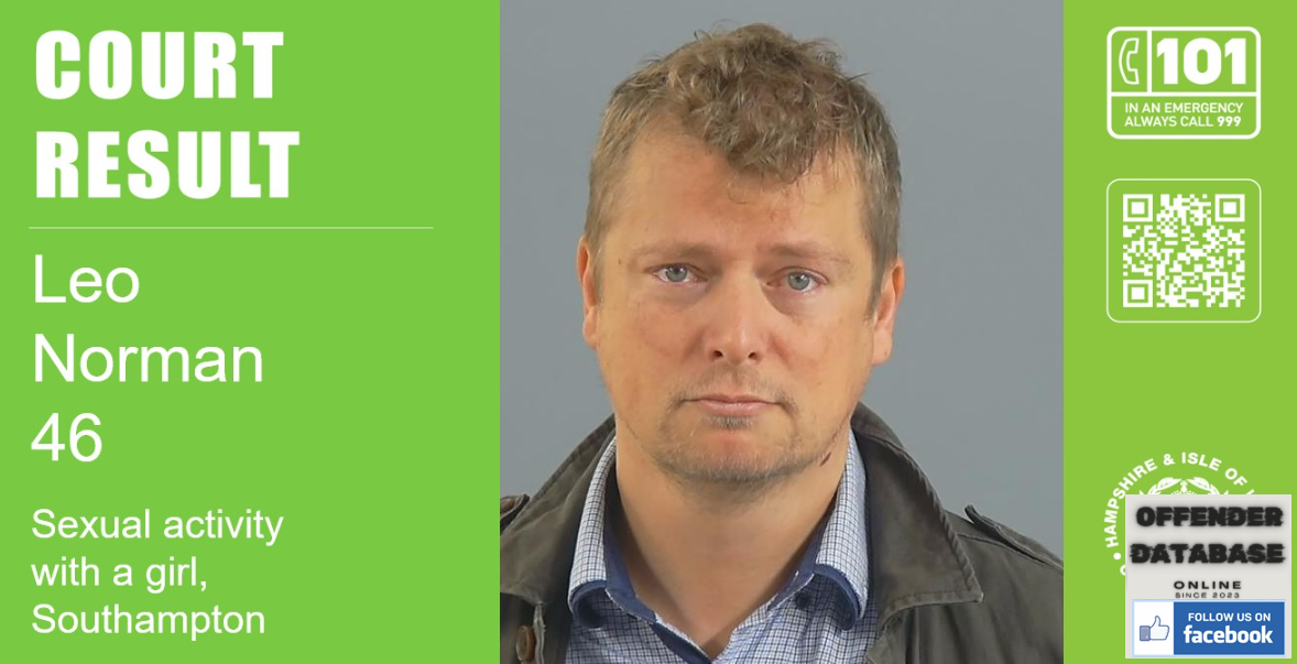 Leo Norman Southampton Paedophile Teacher