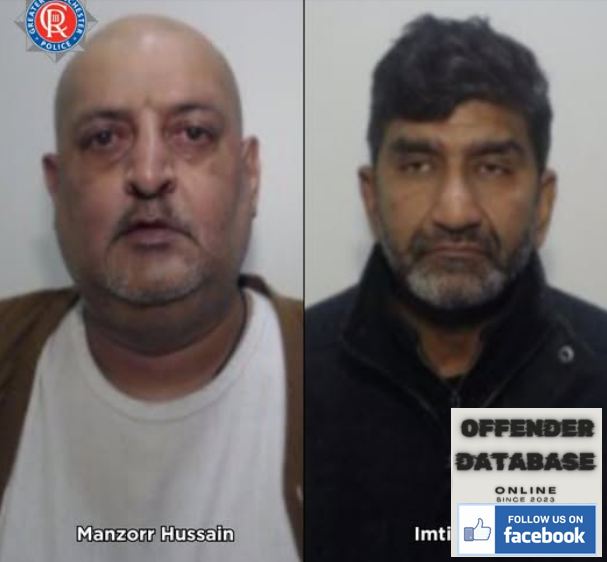 Manzorr Hussain and Imtiaz Ali Grooming Gang Paedophiles