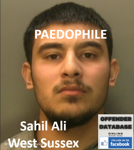 Sahil Ali West Sussex Rapist Sex Offender