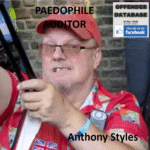 Anthony Styles AJ AUDITS Paedophile Child Molester
