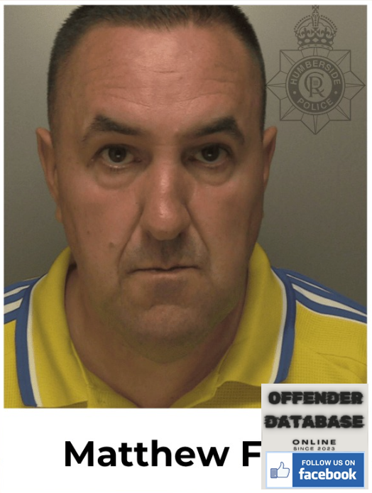 Matthew Full Hornsea Paedophile and Sex Offender