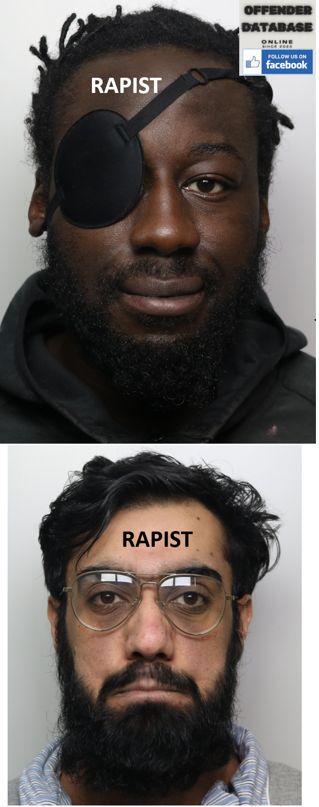 Shahime Finch and Muhammad Munir Reading Rapists