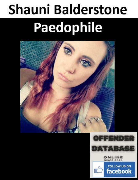 Shauni Balderstone Padiham Paedophile Child Molester