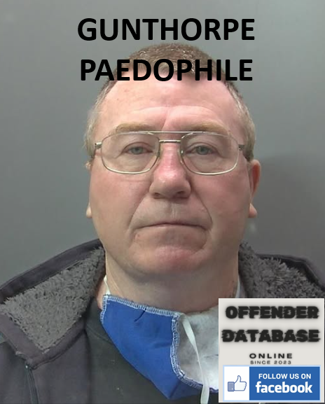 William Thompson Gunthorpe Paedophile Sex Offender