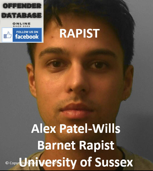Alex Patel-Wills Barnet Rapist Sex Offender