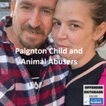 Carsten Walker and Leoni Ball - Paignton Child and Animal Abusers