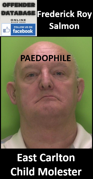 Frederick Roy Salmon East Carlton Paedophile Child Molester