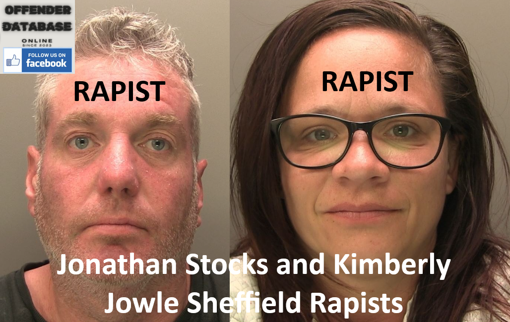 Jonathan Stocks and Kimberly Jowle Sheffield Rapists