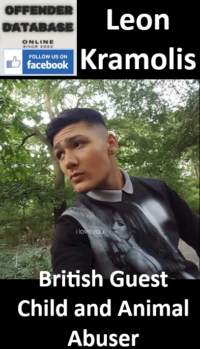 Leon Kramolis British Guest Child and Animal Abuser