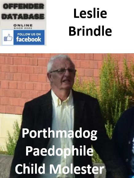 Leslie Brindle Porthmadog Paedophile Child Molester