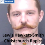 Lewis Hawkett-Smith Christchurch Rapist Sex Offender