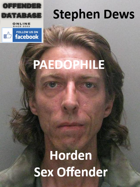 Stephen Dews Horden Paedophile Sex Offender