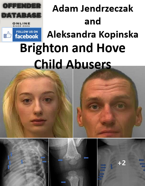 Adam Jendrzeczak and Aleksandra Kopinska Brighton and Hove Child Abusers