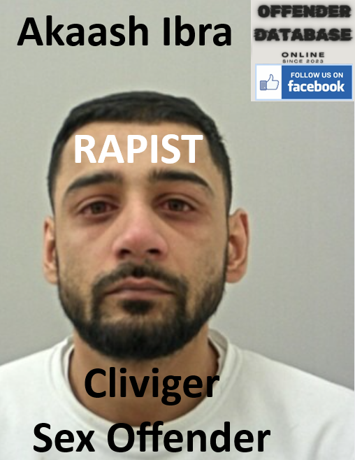 Akaash Ibra Cliviger Rapist Sex Offender