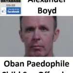 Alexander Boyd Oban Paedophile Child Sex Offender