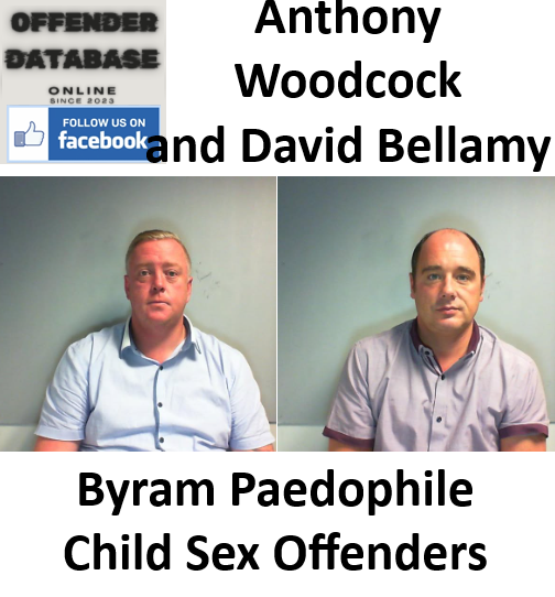 Anthony Woodcock and David Bellamy Byram Paedophile Child Sex Offenders