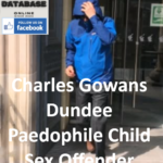 Charles Gowans Dundee Paedophile Child Sex Offender