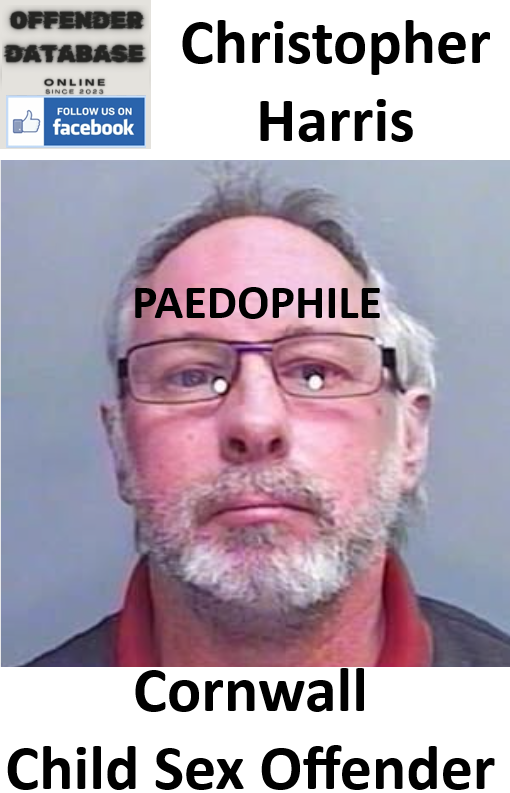 Christopher Harris Cornwall Paedophile Child Sex Offender